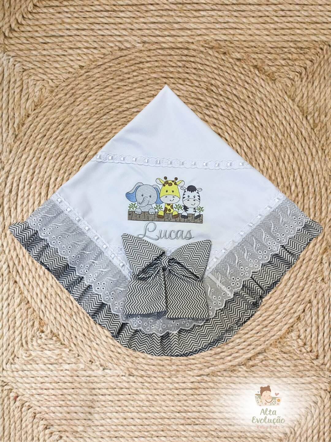 Kit Safari na Cerca Cinza 6 peças - Imagem 2